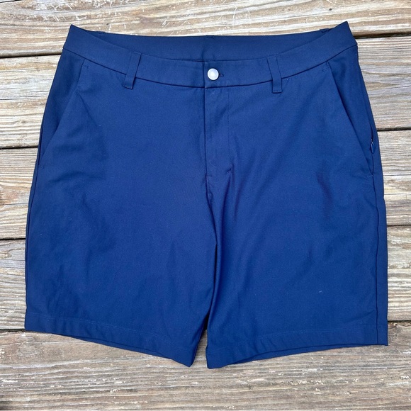 Lululemon Navy Blue Commission shorts - Picture 1 of 3